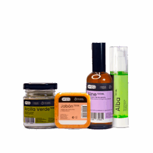 Kit de Cuidado Facial para Piel Mixta y Grasa